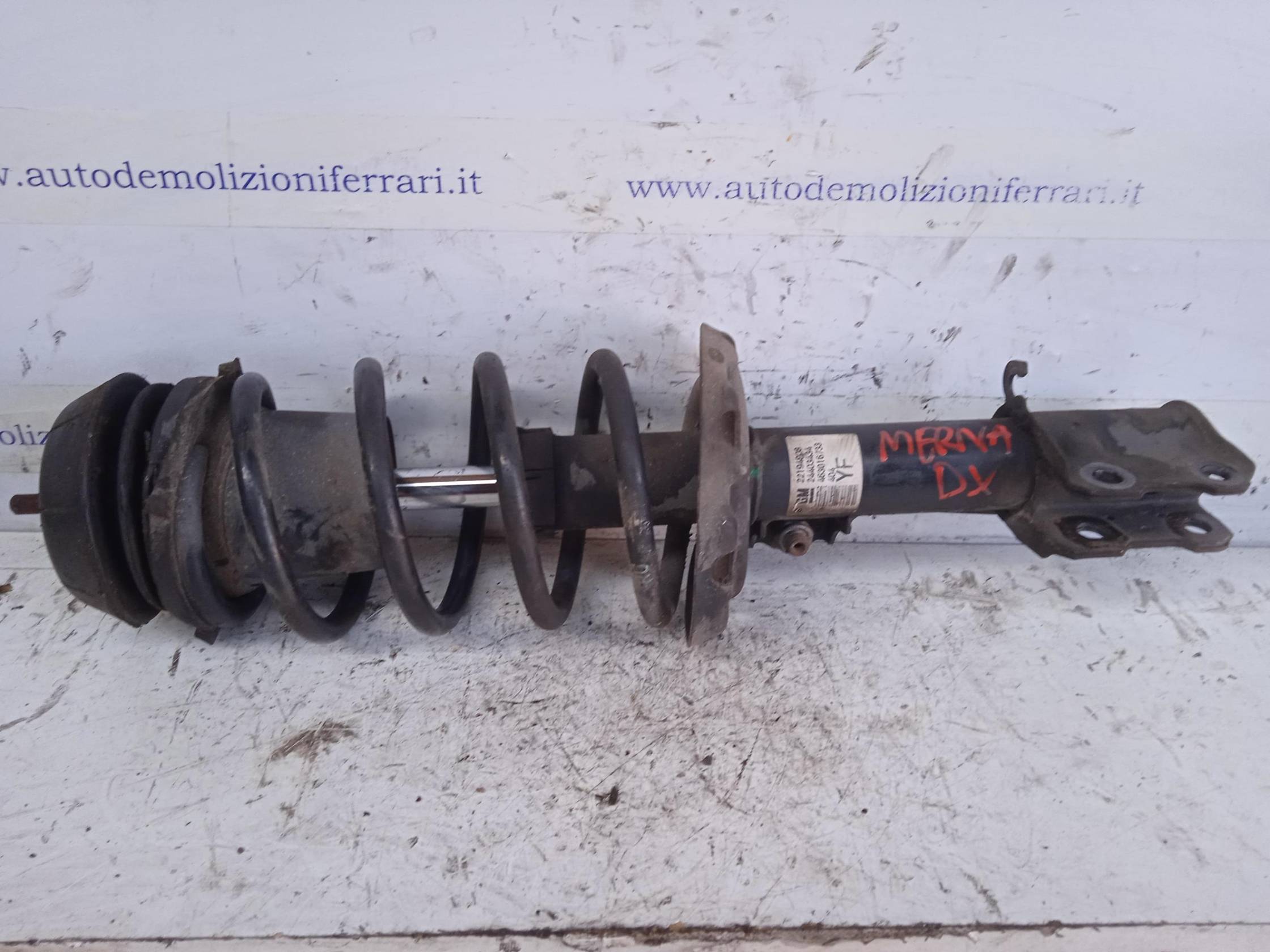 Ammortizzatore ant. dx.